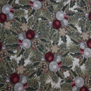 TEJIDO GOBELINO NAVIDAD SERIE NATALE LUREX